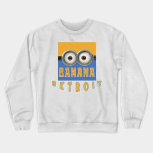 MINION BANANA USA DETROIT Crewneck Sweatshirt